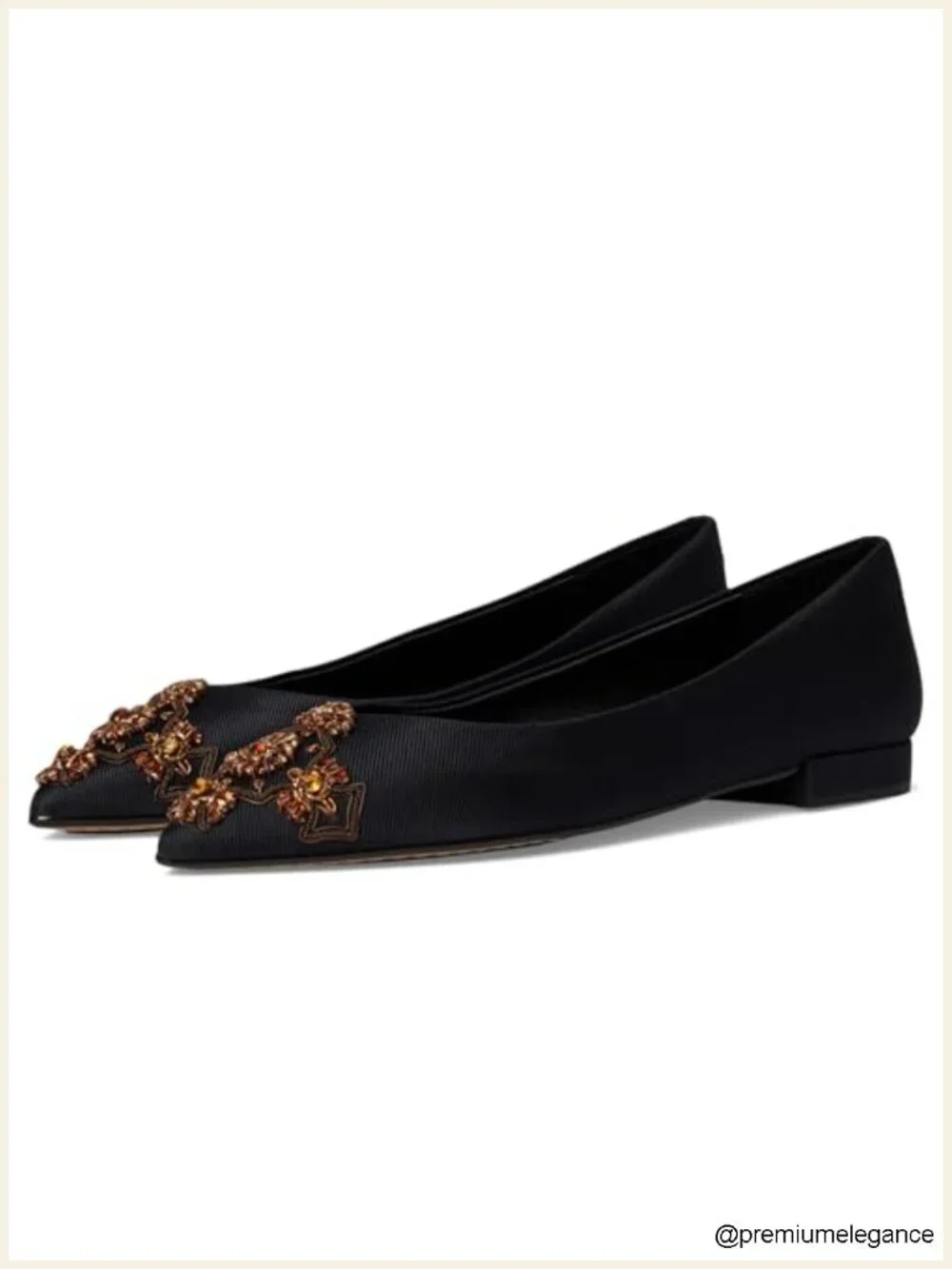 Women's Pointed Toe Slip-On Ballet Flats with Cushioned Insole